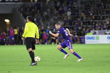 Orlando City SC, 22 Eylül 2018 'de Florida Exploria Stadyumu' nda Houston Dynamo 'yu ağırladı..