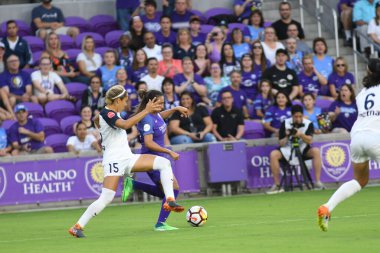 Orlando Pride, 23 Mayıs 2018 'de Orlando Florida' daki Exploria Stadyumu 'nda Kuzey Carolina Cesareti' ne ev sahipliği yapmaktadır..  