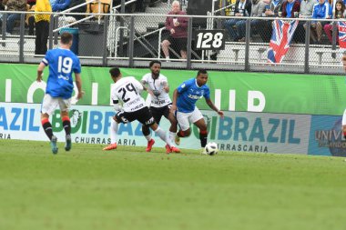 13 Ocak 2018 'de Orlando Florida' daki Spektrum Stadyumu 'nda düzenlenen Florida Kupası' nda Korucular Corinthianlara karşı..