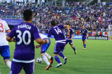 Orlando City, 24 Ağustos 2016 'da Orlando Florida' daki Kamp Dünyası Stadyumunda Toronto FC 'ye ev sahipliği yaptı..