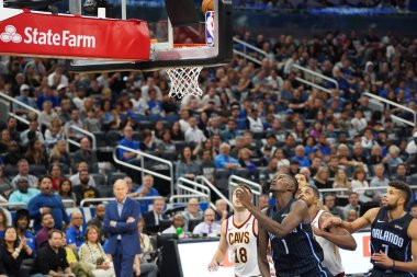 Orlando Magic, Orlando, Florida 'daki sezon açılışında Cleveland Cavaliers' ı Amway Center 'da ağırlıyor..