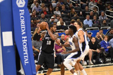 Orlando Magic, 19 Aralık 2018 tarihinde Orlando Florida 'daki Amway Center' da San Antonio Spurs 'a ev sahipliği yapmaktadır.. 