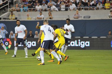Paris Saint-Germain, Tottenham Hotspur 'a karşı 22 Temmuz 2017' de Orlando Florida 'daki Citrus Bowl' da.   
