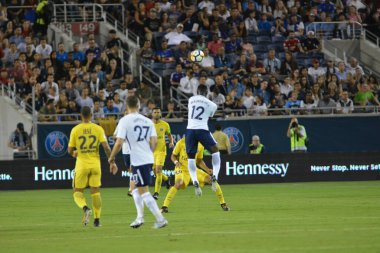 Paris Saint-Germain, Tottenham Hotspur 'a karşı 22 Temmuz 2017' de Orlando Florida 'daki Citrus Bowl' da.   