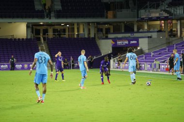 Orlando City, 10 Temmuz 2019 'da Orlando City Stadyumu' nda New York City FC 'ye ev sahipliği yaptı.. 