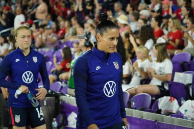 5 Mart 2020 'de Orlando Florida' daki Exploria Stadyumu 'nda düzenlenen 2020 SheBelieves Kupası' nda ABD - İngiltere Karşılaşması 