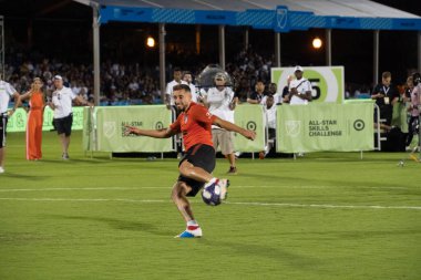 30 Temmuz 2019 'da Orlando Florida' da Disney 'in Vahşi Spor Dünyası' nda MLS All-Star Yetenek Yarışması. 
