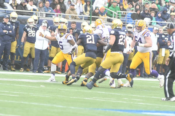 Notre Dame Enfrenta Lsu Durante Citrus Bowl Camping World Stadium — Fotografia de Stock