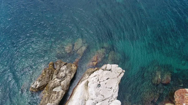 Vackra Klippor Vid Stranden — Stockfoto