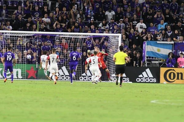 Orlando City Host United Camping World Stadium Orlando Florida October — Stock Photo, Image