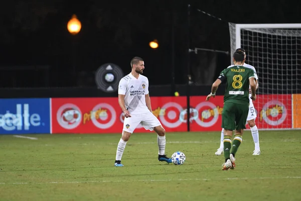 Galaxy Enfrenta Portland Timbers Durante Mls Back Tournament Espn Wild — Fotografia de Stock