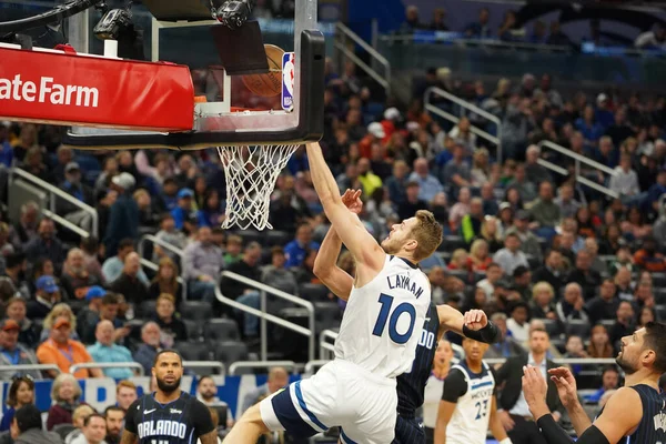 Orlando Magic Acogerá Los Timberwolves Minnesota Amway Center Viernes Febrero —  Fotos de Stock