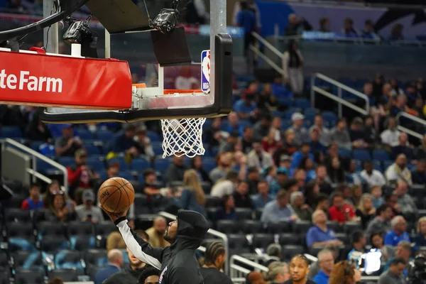 Orlando Magic Hostit Clippers Amway Center Orlando Florida Neděli Ledna — Stock fotografie