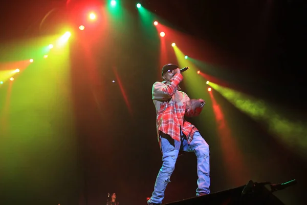 Singer Usher Wystąpi Grudnia 2015 Roku Amway Center Florydzie — Zdjęcie stockowe