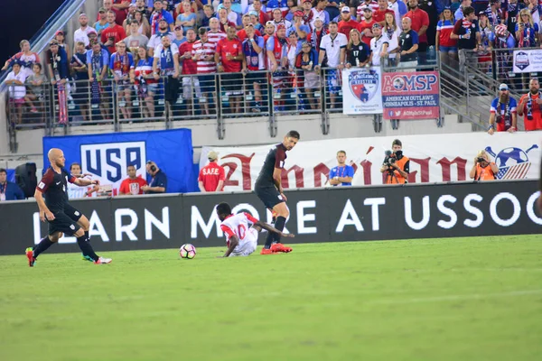 Usa Fotbollslag Värd Trinidad Tobago Everbank Field Jacksonville Florida Den — Stockfoto