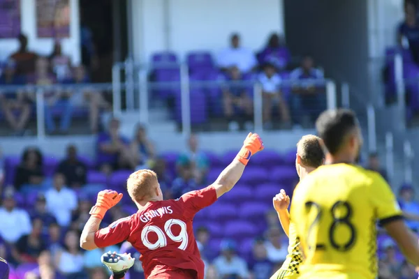 Orlando City Hosts Columbus Orlando City Stadium October 2018 Orlando — Stock Photo, Image