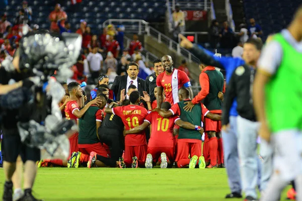 Bolivia Enfrenta Panamá Durante Copa American Centenario Orlando Florida Camping — Foto de Stock