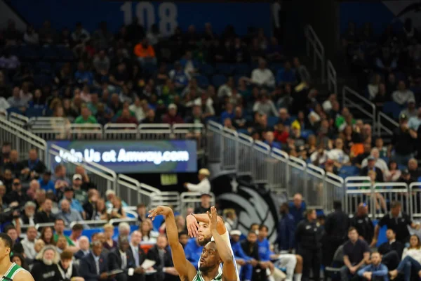 Orlando Magic Host Boston Celtics Amway Center Την Παρασκευή Ιανουαρίου — Φωτογραφία Αρχείου