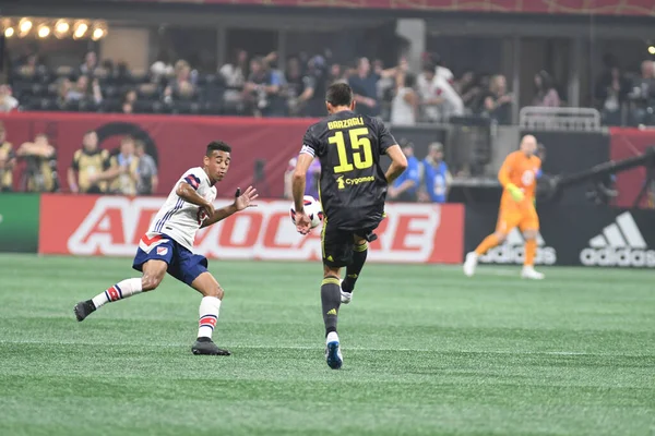 Mls All Star Juventus Mercedez Benz Stadium Atlanta Georgia Den — Stockfoto