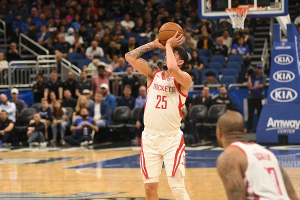 Orlando Magic Organiseert Houston Rockets Amway Arena Zondag Januari 2019 — Stockfoto