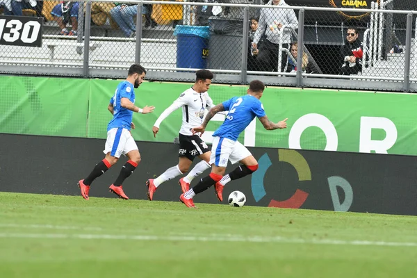 Rangers Corinthians Durante Copa Flórida Spectrum Stadium Janeiro 2018 Orlando — Fotografia de Stock