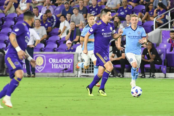 Orlando City 26 Temmuz 2018 'de Florida Exploria Stadyumu' nda NYC FC 'ye ev sahipliği yaptı. Fotoğraf: Marty Jean-Louis