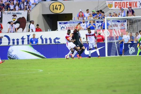 Eua Anfitrião Equipe Futebol Trinidad Tobago Everbank Field Jacksonville Florida — Fotografia de Stock