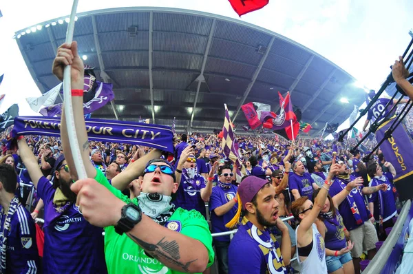 Orlando City Hostí Nyc Orlando City Stadium Orlando Florida Dne — Stock fotografie