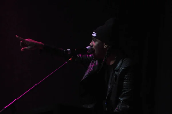 Singer Usher Produit Amway Center Orlando Floride Décembre 2014 — Photo