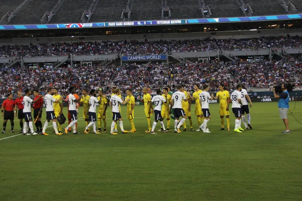 Paris Saint Germain Tottenham Hotspur Citrus Bowl Orlando Florida Julio — Foto de Stock