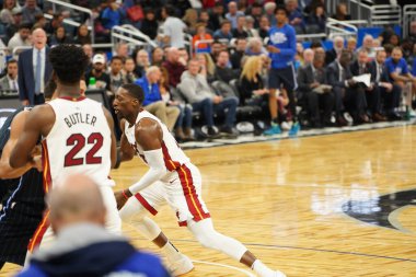 Orlando Magic 1 Şubat 2020 tarihinde Orlando Florida 'daki Amway Center' da Miami Heat 'e ev sahipliği yaptı.