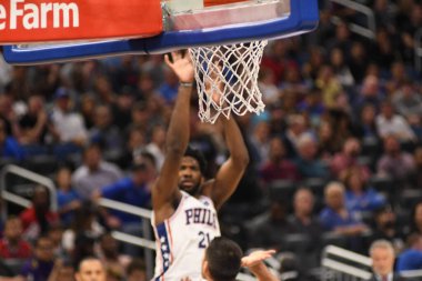 Orlando Magic, Philadelphia 76ers 'ı 14 Kasım 2018' de Orlando Florida 'daki Amway Center' da ağırlıyor..