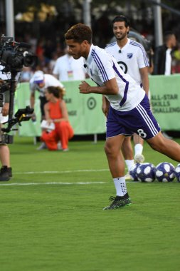 30 Temmuz 2019 'da Orlando Florida' da Disney 'in Vahşi Spor Dünyası' nda MLS All-Star Yetenek Yarışması.