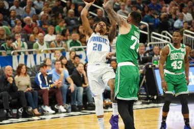 Orlando Magic, Boston Celtics 'i 24 Ocak 2020' de Orlando, Florida 'da Amway Center' da ağırladı. 