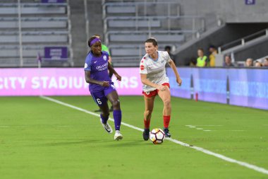 Orland Pride, 25 Ağustos 2018 'de Orlando Florida' daki Exploria Stadyumu 'nda Chicago Red Stars' a ev sahipliği yapıyor..  
