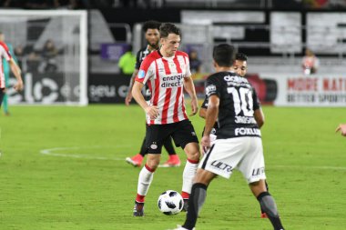 Korintliler, 10 Ocak 2018 'de Orlando City Stadyumu' nda düzenlenen Florida Kupası 'nda PSV Eindhoven' a karşı..  