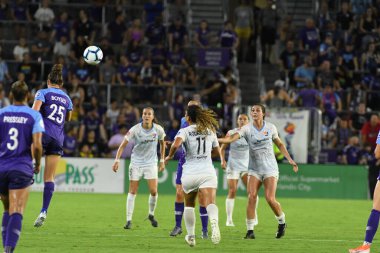 Orlando Pride 20 Temmuz 2019 tarihinde Florida Exploria Stadyumu 'nda Sky Blue FC' ye ev sahipliği yaptı..