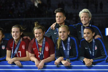 ABD, 7 Mart 2018 tarihinde Orlando City Stadyumu 'ndaki SheBelives Kupası' nda İngiltere ile karşı karşıya geldi..  