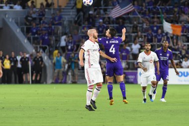Orlando City 14 Temmuz 2018 'de Florida Exploria Stadyumu' nda Toronto FC 'ye ev sahipliği yaptı. Fotoğraf: Marty Jean-Louis