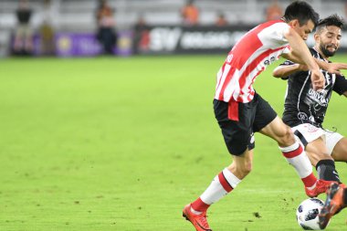 Korintliler, 10 Ocak 2018 'de Orlando City Stadyumu' nda düzenlenen Florida Kupası 'nda PSV Eindhoven' a karşı..  