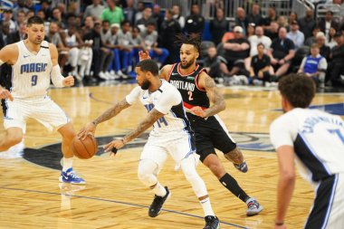 Orlando Magic 2 Mart 2020 tarihinde Orlando Florida 'daki Amway Center' da Portland Trailblazers 'a ev sahipliği yaptı.. 