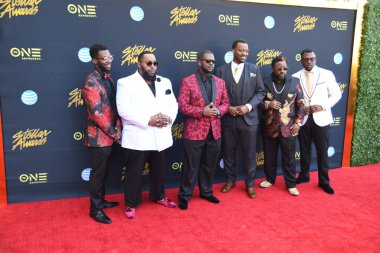 24 Mart 2018 Cumartesi günü Las Vegas 'taki Orleans Resort' ta düzenlenen 33. Yıldız Ödülleri Kırmızı Halı sırasında ünlüler.