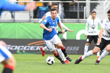 13 Ocak 2018 'de Orlando Florida' daki Spektrum Stadyumu 'nda düzenlenen Florida Kupası' nda Korucular Corinthianlara karşı..