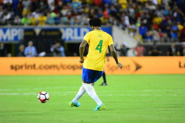 Brezilya, 8 Haziran 2016 tarihinde Orlando Florida 'daki Copa America Centenario' da Haiti ile karşılaştı..