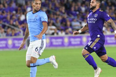 Orlando City 26 Temmuz 2018 'de Florida Exploria Stadyumu' nda NYC FC 'ye ev sahipliği yaptı. Fotoğraf: Marty Jean-Louis