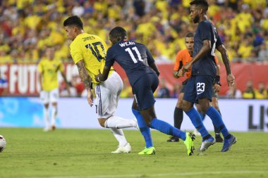 ABD Kolombiya 'ya karşı Raymond James Stadyumu' nda 11 Ekim 2018 'de.  