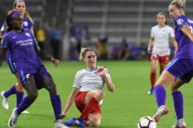 Orland Pride, 25 Ağustos 2018 'de Orlando Florida' daki Exploria Stadyumu 'nda Chicago Red Stars' a ev sahipliği yapıyor..  