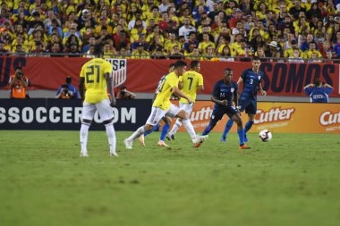 ABD Kolombiya 'ya karşı Raymond James Stadyumu' nda 11 Ekim 2018 'de.  