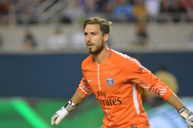 Paris Saint-Germain, Tottenham Hotspur 'a karşı 22 Temmuz 2017' de Orlando Florida 'daki Citrus Bowl' da.  
