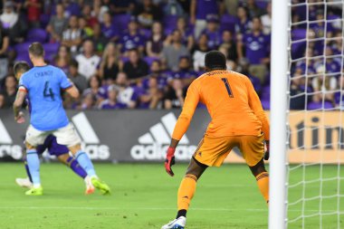 Orlando City 26 Temmuz 2018 'de Florida Exploria Stadyumu' nda NYC FC 'ye ev sahipliği yaptı. Fotoğraf: Marty Jean-Louis